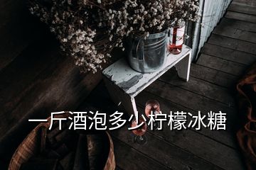 一斤酒泡多少檸檬冰糖