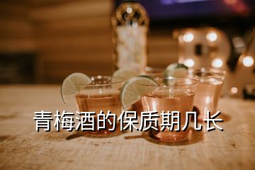 青梅酒的保質(zhì)期幾長(zhǎng)