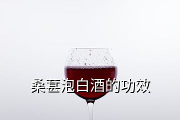 桑葚泡白酒的功效