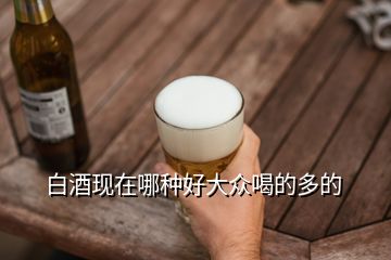 白酒現(xiàn)在哪種好大眾喝的多的