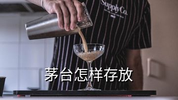 茅臺怎樣存放