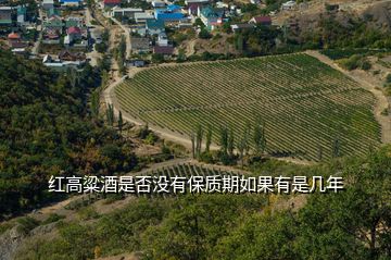 紅高粱酒是否沒有保質(zhì)期如果有是幾年