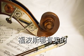 福波斯哪有賣的