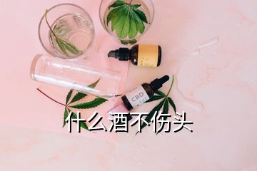 什么酒不傷頭