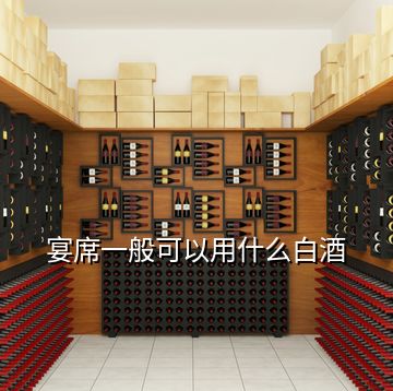 宴席一般可以用什么白酒