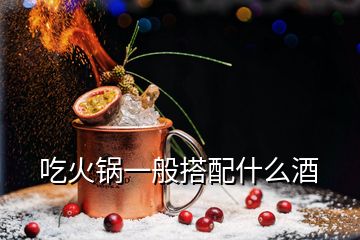 吃火鍋一般搭配什么酒