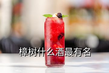 樟樹(shù)什么酒最有名