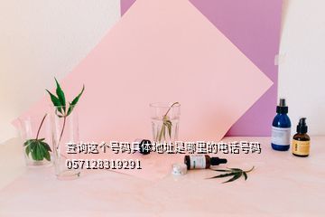 查詢這個(gè)號(hào)碼具體地址是哪里的電話號(hào)碼057128319291