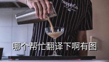 哪個(gè)幫忙翻譯下啊有圖