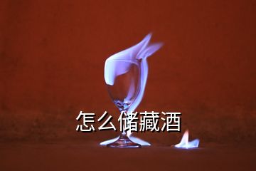 怎么儲(chǔ)藏酒