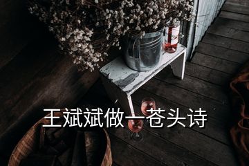 王斌斌做一蒼頭詩(shī)