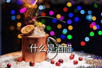 什么是酒醋