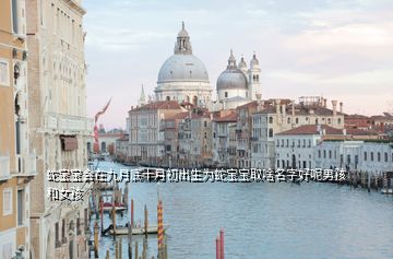 蛇寶寶會在九月底十月初出生為蛇寶寶取啥名字好呢男孩和女孩