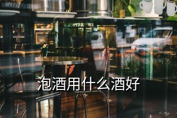 泡酒用什么酒好