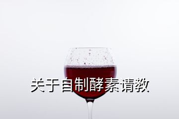 關(guān)于自制酵素請(qǐng)教