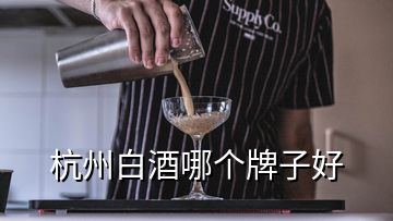 杭州白酒哪個牌子好