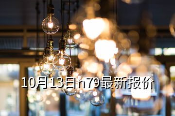 10月13日n79最新報價