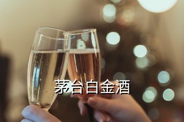 茅臺(tái)白金酒