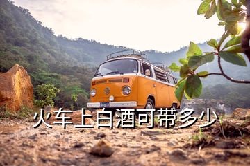 火車上白酒可帶多少