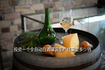 投資一個全自動白酒罐裝生產(chǎn)線需要多少錢