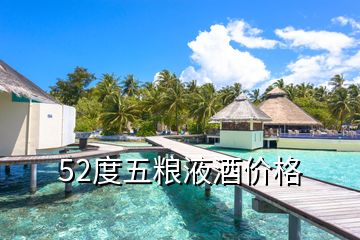 52度五糧液酒價格