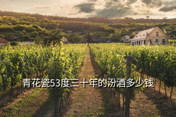 青花瓷53度三十年的汾酒多少錢(qián)