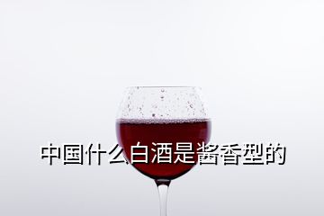 中國什么白酒是醬香型的