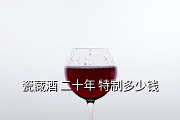 瓷藏酒 二十年 特制多少錢