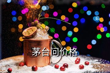 茅臺問價格