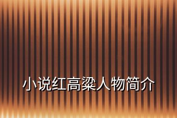 小說(shuō)紅高粱人物簡(jiǎn)介