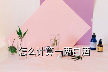 怎么計(jì)算一兩白酒