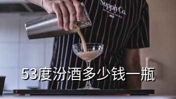 53度汾酒多少錢一瓶