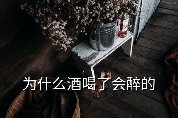 為什么酒喝了會醉的