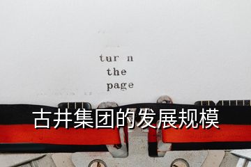 古井集團(tuán)的發(fā)展規(guī)模