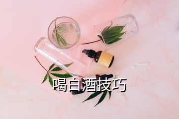 喝白酒技巧