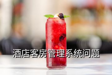 酒店客房管理系統(tǒng)問(wèn)題