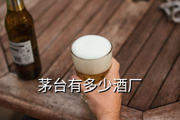 茅臺有多少酒廠