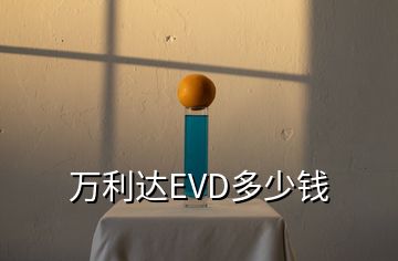 萬利達EVD多少錢