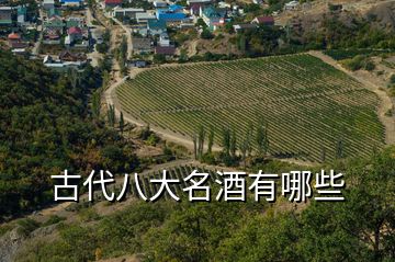 古代八大名酒有哪些