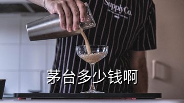 茅臺(tái)多少錢啊