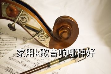 家用k歌音響哪種好