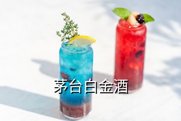 茅臺(tái)白金酒