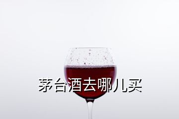 茅臺(tái)酒去哪兒買