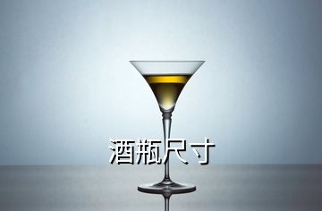 酒瓶尺寸