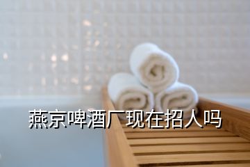 燕京啤酒廠現(xiàn)在招人嗎