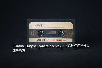 Piantate Lunghe  conero riserva 2007 這種紅酒是什么牌子的酒