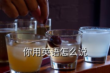 你用英語(yǔ)怎么說(shuō)