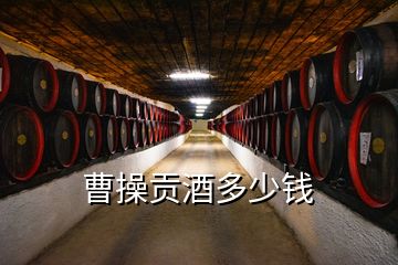 曹操貢酒多少錢