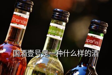 國酒壹號是一種什么樣的酒