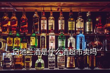 白地蘭酒是什么酒超市賣(mài)嗎